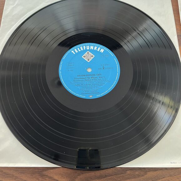 Haydn Edition Bläserdivertimenti Divertimenti for Wind Instruments Vol. 1 4xLP - Picture 6 of 13